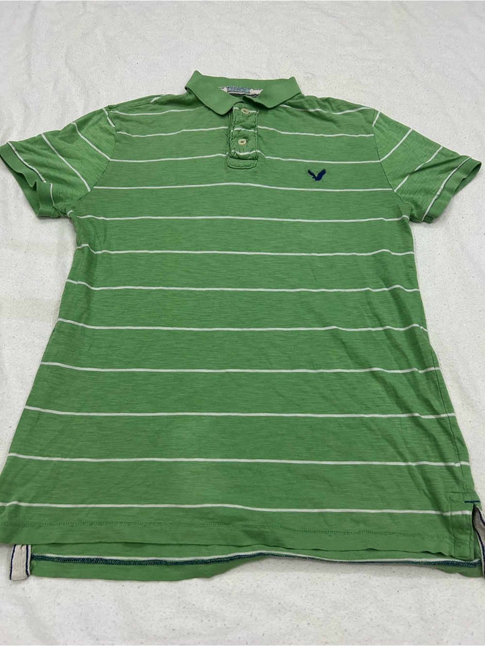Vintage Green American Eagle Polo Size S